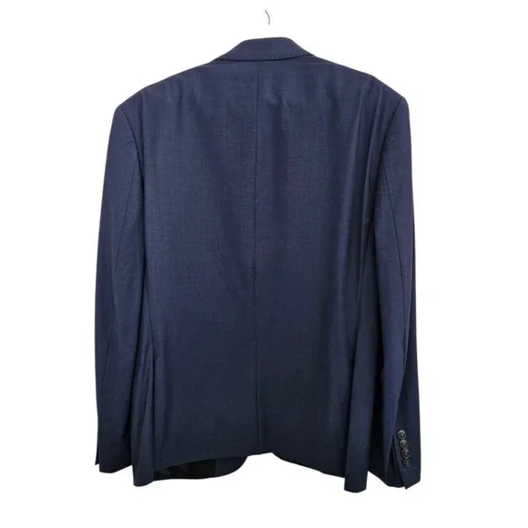 Calvin Klein Blue Wool Stretch Sport Coat Men’s 40S Double Vent